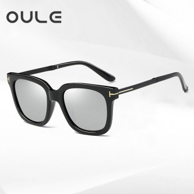 OULE 男女士潮流偏光太阳镜 网通同款时尚开车驾驶墨镜 水银片